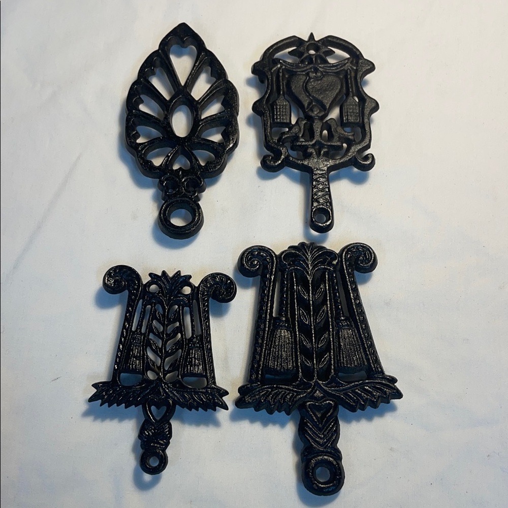 Vintage Cast Iron Mini Trivets